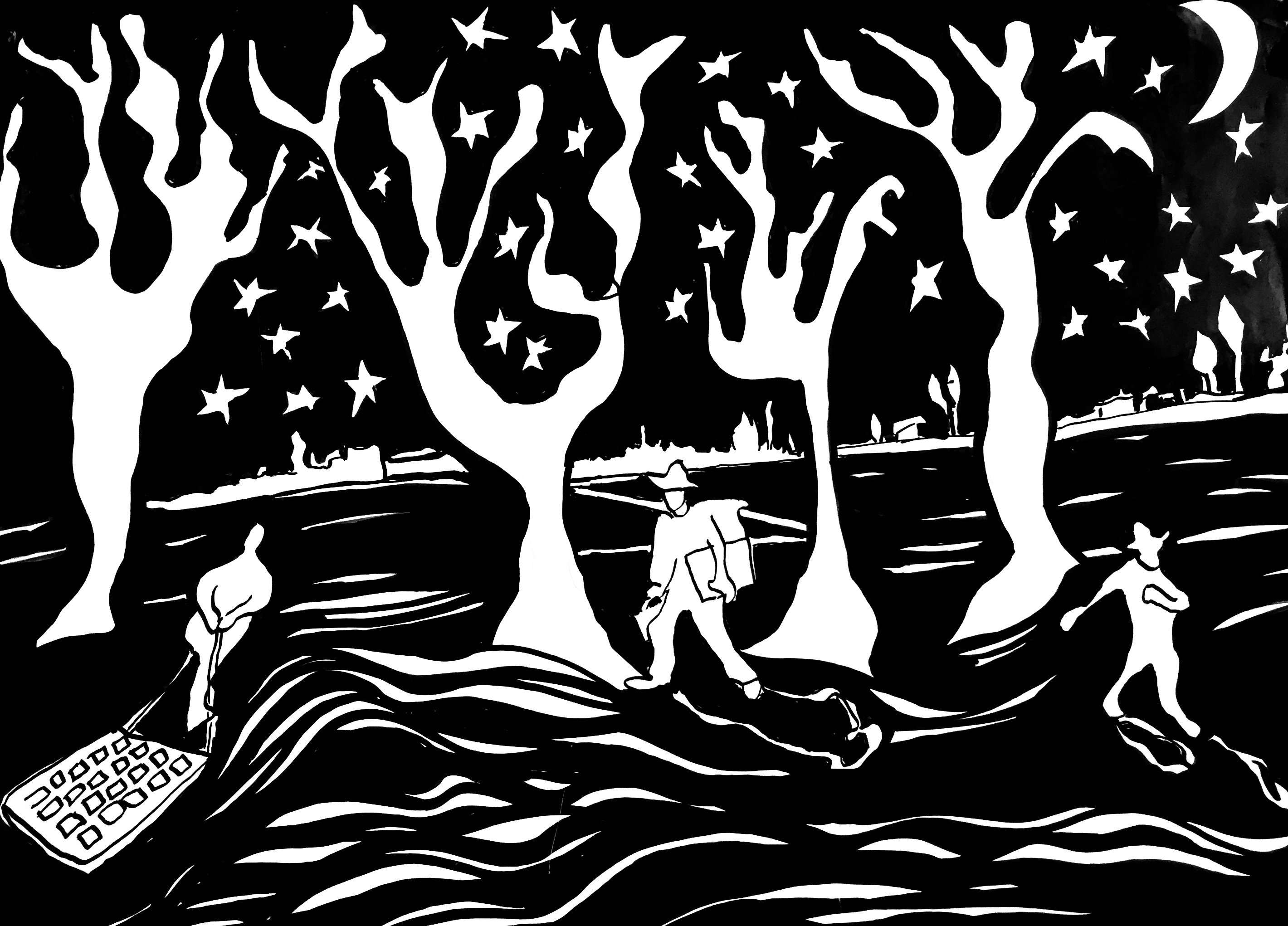 Etoiles filantes et lune incertaine, Alain Amiel brise les codes chez